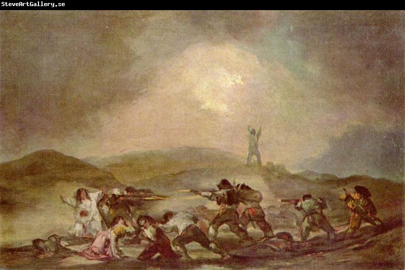 Francisco de Goya Episode aus dem spanischen Unabhangigkeitskrieg